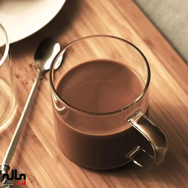 فنجان پیرکس ساده و مینیمال