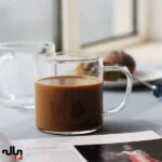 فنجان پیرکس ساده و مینیمال