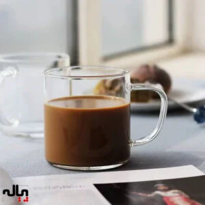 فنجان پیرکس ساده و مینیمال