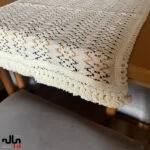 رانر قلاب بافی کتان در دو سایز تک رنگ - تصویر 2