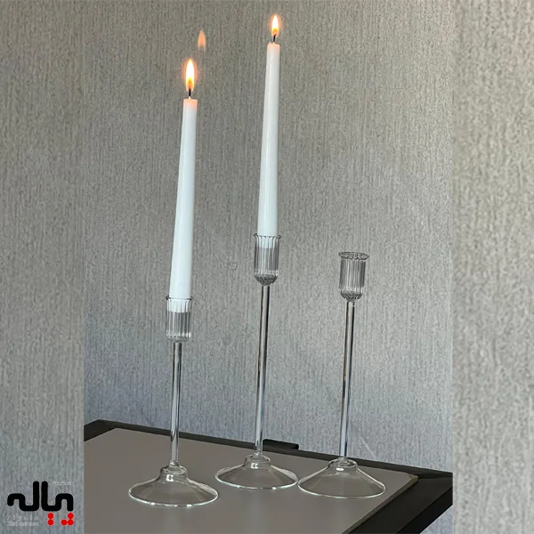 شمعدانهای پیرکس سه عددی