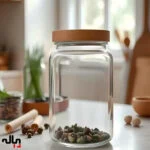 بانکه شیشه ای در پیچی یک عددی در 3 سایز - تصویر 14