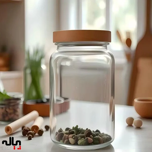 بانکه شیشه ای در پیچی یک عددی در 3 سایز - Image 14