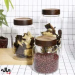 بانکه شیشه ای در پیچی یک عددی در 3 سایز - تصویر 16