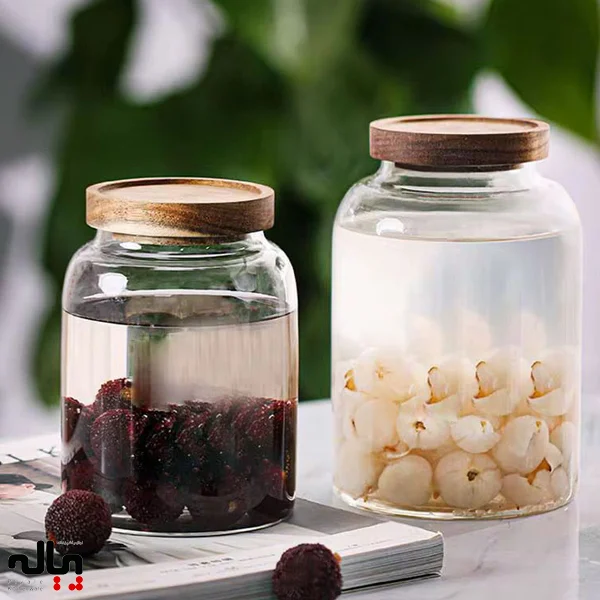 بانکه شیشه ای در پیچی یک عددی در 3 سایز - Image 8