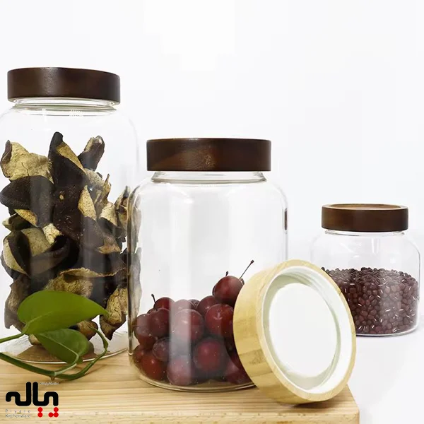بانکه شیشه ای در پیچی یک عددی در 3 سایز - Image 9
