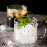 لیوان پیرکس شفاف تک عددی